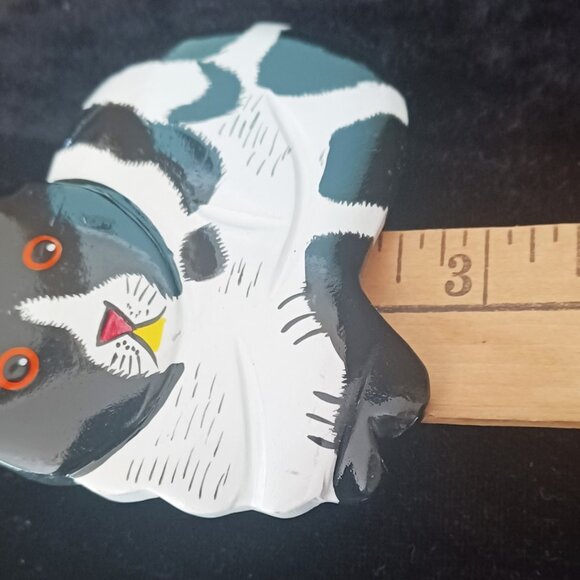 Black & White Retro Hair Barrette - Picture 5 of 5